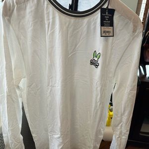 NEW PSYCHOBUNNY Crew Neck Long Sleeve T-Shirt Men’s Size:XL